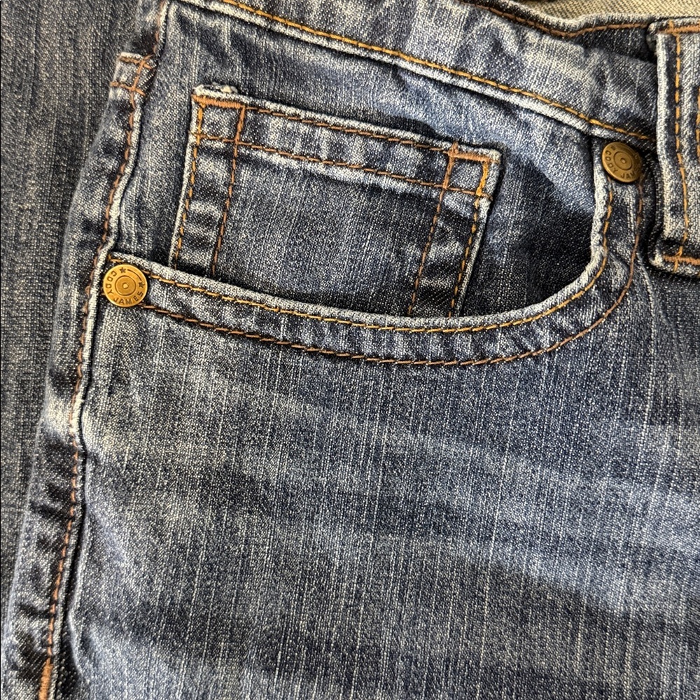 Cody James Blue Denim Jeans Slim Boot Cut - 31W x 34L - Picture 6 of 12